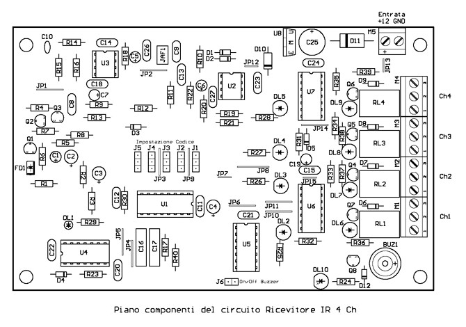PCB del Ricevitore